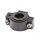 Halteschelle Universal schwarz Alu Ø 22 36mm 2x Bohrung M5 10mm Lochmitte bis Lochmitte 271090