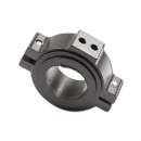 Halteschelle Universal schwarz Alu Ø 36 54mm 2x...