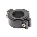 Halteschelle Universal schwarz Alu Ø 36 54mm 2x...