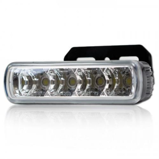 Tagfahrlicht LED mit 4 Led s 00RL E9 Klarglas Maße: 145 x 44 x 68 mm Universalhalter E geprüft 271105