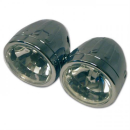 Scheinwerferset 3 1 2 Grooved H4 H7 chrom mit Standlicht...