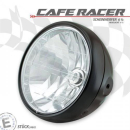 Scheinwerfer 6-1/2 "CafeRacer", Klarglas,...