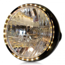 Scheinwerfer 7 New Nevo Klarglas schwarz H4...