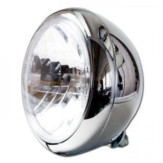 H4-Scheinwerfer "HD-Style" 7" | chrom , 271196  KTM / 300 EXC SIX DAYS / 300 EXC / 2001 / OFFROAD / ENDURO , 271196