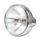 Scheinwerfer 7 LTD Style chrom Streuglas H4 mit...