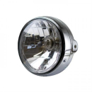Scheinwerfer 5 3 4 Bullet chrom Klarglas H4 Befestigung...
