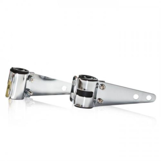 Uni Lampenhalter 30 38 mm Paar verchromt mit Vibrationsgummi 271220