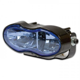 Fern und Nebelscheinwerfer blaues Glas + Halter 2 x H3 12V 55W E geprüft 271240