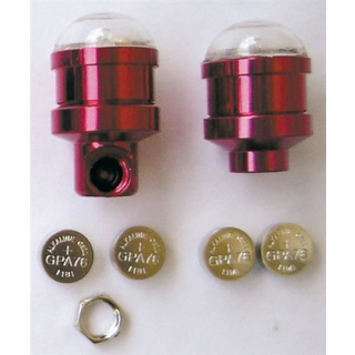 Ventilkappe rot LED rot 90° Montage nur für Roller geeignet! 276020