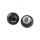 Ventilkappenset Eightball schwarz Paar 276100
