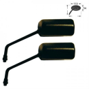 F1 Spiegel 2 x M10 R schwarz Paar 120 mm Arm* 282058