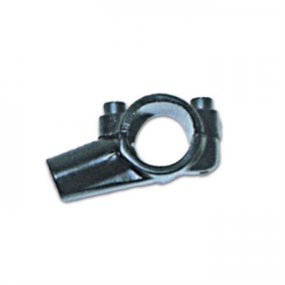 Spiegelschelle schwarz M10 R x 1 25 mm ALU Guss zweiteilig 282305