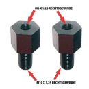 Spiegeladapter | M8-R IN /  M10-R OUT , 282317  HUSQVARNA...