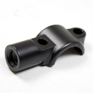 Spiegelschelle schwarz 10 mm Gewinde für 7 8 Lenker Brems Kupplungszylinder 282325