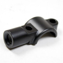 Spiegelschelle schwarz 10 mm Gewinde für 7 8 Lenker...