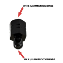 Spiegeladapter | M10-L IN / M8-R OUT , 282367  KTM / 125...