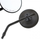 Universalspiegel "CUSTOM", schwarz, rund,...