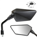 Spiegel Rückspiegel D TrackerX 2 x M10 R schwarz E...