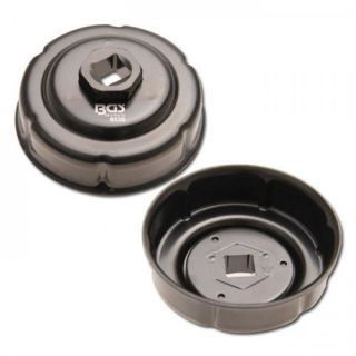 Ölfilterschlüssel Ø= 76mm, 6 Rillen, BMW z.B. für HIFLO HF164 / HF165 / HF184 mit 12 Rillen, 283117