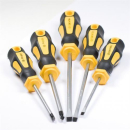 Schraubendreher-Set, Anti-Rutsch-Griff, 5-tlg Schlitz,...