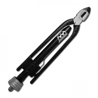 Draht-Drehzange mit Feder, 200 mm, schwarz, - für Drahtstärken bis 0,8 mm, 283126