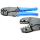 Kabelschuhzange mit Ratschenfunktion 0,5-6 mm², (isolierte Verbinder), 0,5-1,5 / 1,5-2,5 / 4-6 mm², 283137