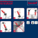 Einfüllsystem für Kraftstoff, schwarz / rot,,...
