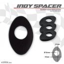 Indy Spacer Blinker schwarz Stahl MV Augusta KTM VPE 4...