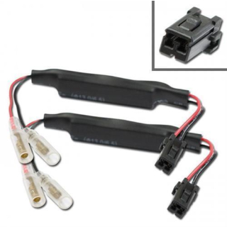 Adapterkabel Blinker mit Widerstand 15 Ohm 10W Harley Davidson Modelle + Ducati USA 284061