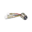 Adapterkabel Rücklicht mit Fassung BAY15D 3 Kabel...
