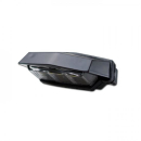 SMD Kennzeichenbeleuchtung Flat schwarz ABS 3 SMD s B 59 x H 20 x T 29mm Kabel 400mm E gepr. 284143