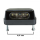 LED Kennzeichenbeleuchtung Zest schwarz ABS Schraubenabstand: 45mm E geprüft 284144