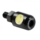 SMD Kennzeichenbeleuchtung Byte schwarz Alu M6 Maße: H 30 x Ø 13 mm E geprüft 284145