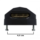 LED Kennzeichenbeleuchtung Micro Space schwarz Alu...