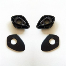 Indy Spacer Blinker schwarz ABS 2 x innen 2 x aussen z.B....