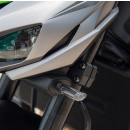 Indy Spacer Blinker schwarz ABS Kawasaki Paar L 44 x 26...