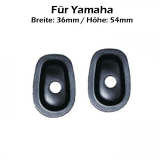 Indy Spacer Blinker schwarz ABS Yamaha ISY1 Maße: B 36 x H 54mm 284180