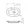 Indy Spacer Blinker schwarz ABS Yamaha ISY1 Maße: B 36 x H 54mm 284180
