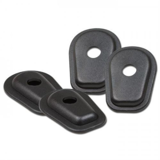 Indy Spacer Blinker schwarz ABS Kawasaki ISK1 Maße: B35 x H52mm Suzuki DL1000 V Strom 14 284188