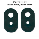 Indy Spacer Blinker schwarz GSF650 S SV650 S ab 03 DRZ400...