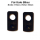 Indy Spacer Blinker schwarz ABS Italo Bikes Maße: B 19 x H 35mm 284195
