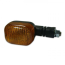 Miniblinker Blinker Duc Style schw. gelbes Glas 45x61mm...
