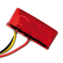 LED Rücklicht Einbaurücklicht Brick3 rot 3 x SMD Maße: B 27 x H 10 x T 12 mm E geprüft 284298
