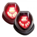 LED Rücklicht Punch getönt Reflektor schwarz *...