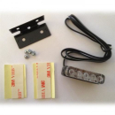 LED Kennzeichenbeleuchtung Ice inkl. Befestigung rechteckig Maße: 38 x 9 x 18 mm E geprüft 284343