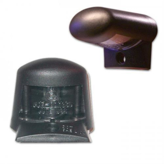 Kennzeichenbeleuchtung klein schwarz B:5 5 cm T:4 5 cm E geprüft 284348