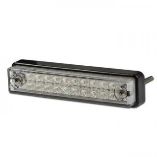 LED Nebelschlußlicht klar B 125 x H 29 x T 22mm Kabellänge 1 Meter Bolzenabstand 10cm E geprüft 284360