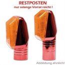 Mini Leuchte Carbonlook gelbes Glas lang * M10 284435