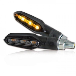 SMD Blinker Slight schwarz Blinkfunktion V+ H getöntes Glas M8 E geprüft 284747 1