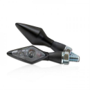 LED Blinker Spark schwarz Alu M8 Paar Maße: L 48 x...